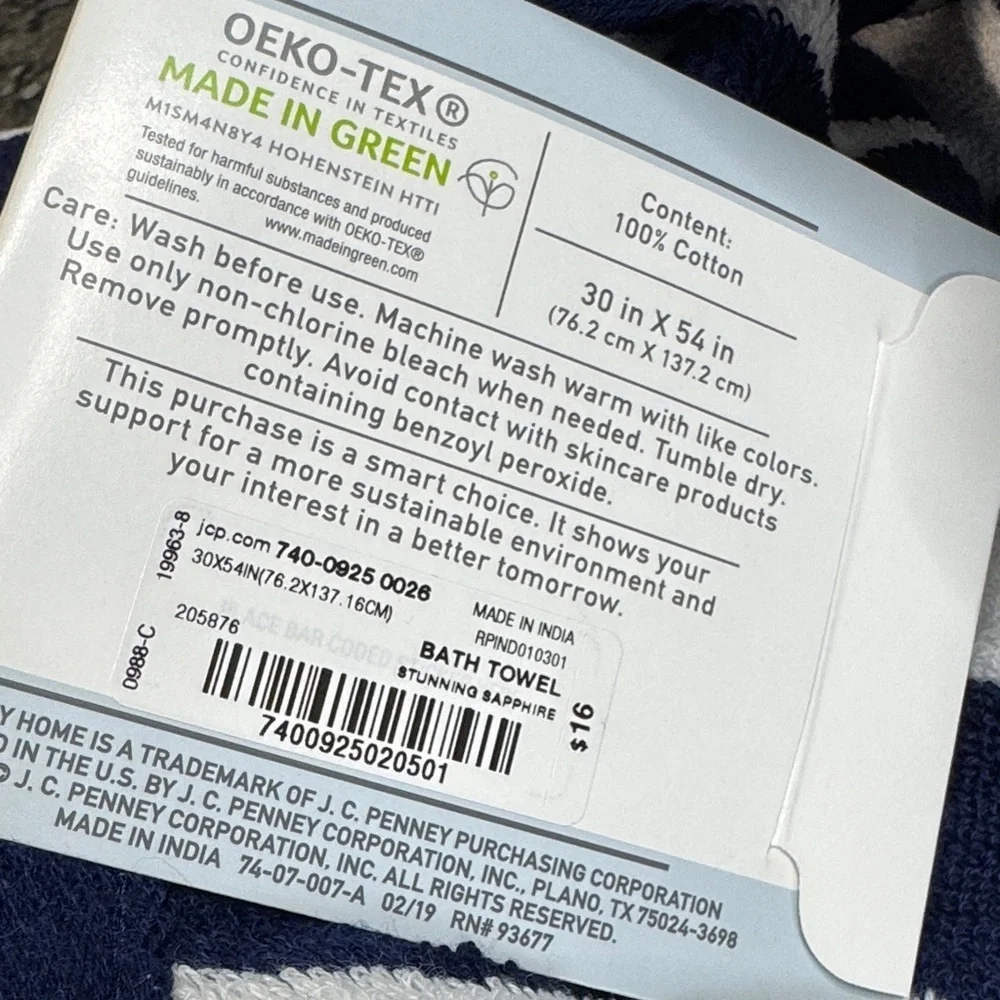 jcpenney soft absorbent
